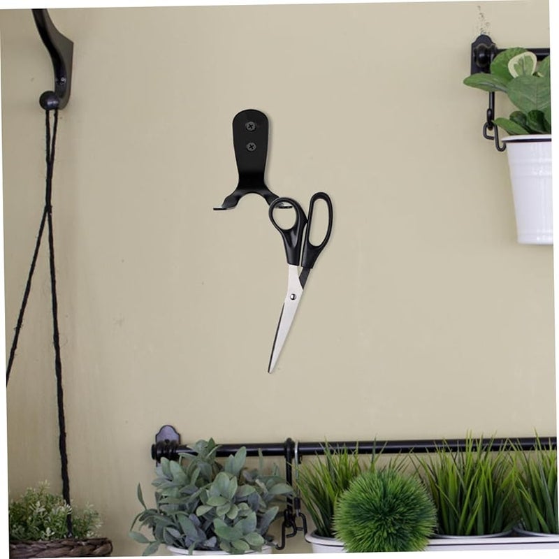 Retro U Shaped Wall Coat Hooks Matte Dark Steel Heavy Duty Rust Resistant Vintage - Image 3